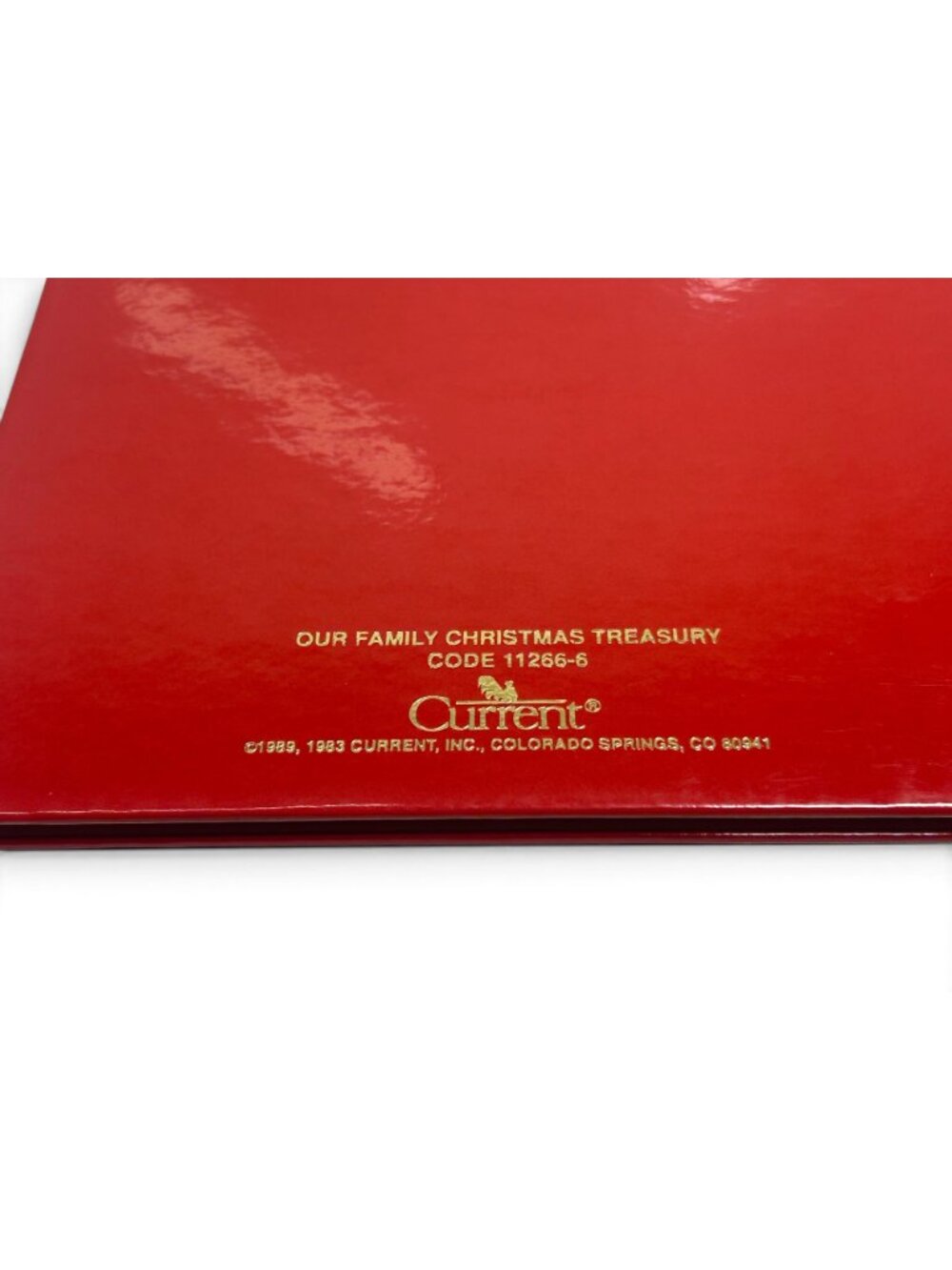Vintage Our Family Christmas Treasury Memory Book Hardcover Current Inc 1989 New - Picture 10 of 13